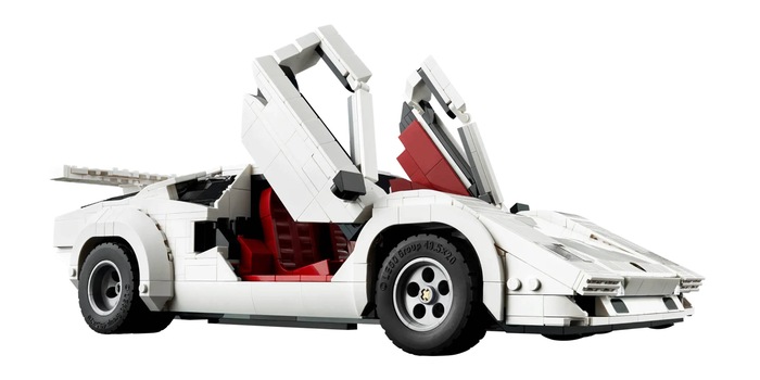 Lego Icons announces a Lamborghini Countach Galaxus